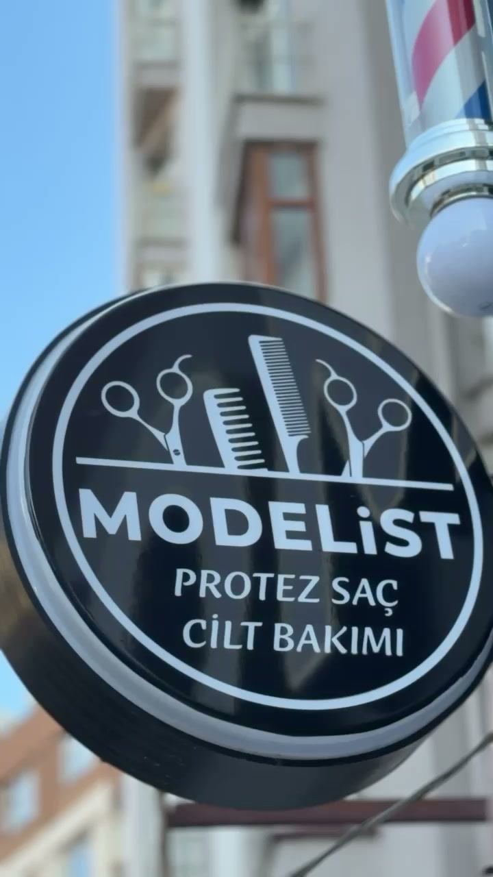Modelist Barber’s Nalçacı tabelası